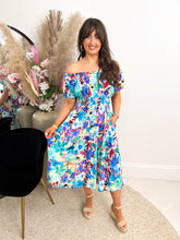 The Taylor - Teal Tie Dye Print